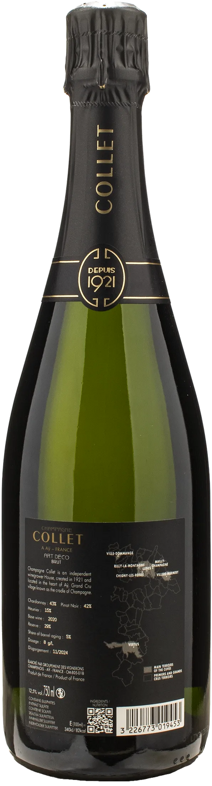 Collet Champagne Art Deco Brut