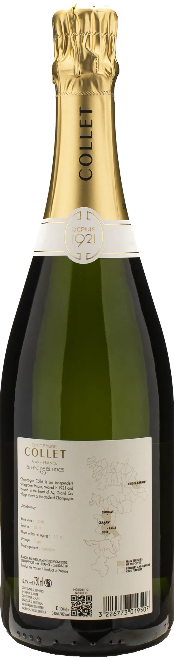 Collet Champagne Blanc de Blancs Brut