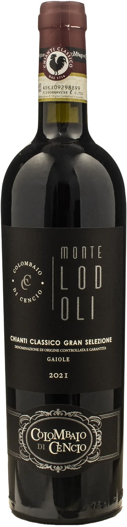 Colombaio di Cencio Chianti Classico Gran Selezione Gaiole MonteLodoli 2021