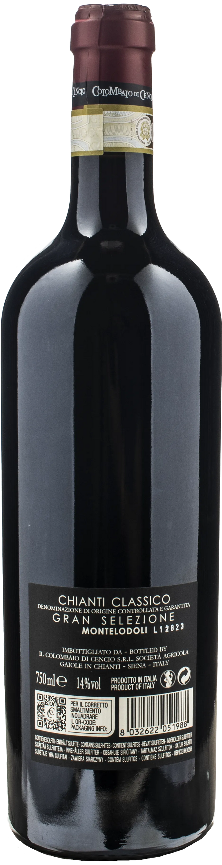 Colombaio di Cencio Chianti Classico Gran Selezione Lodoli 2020