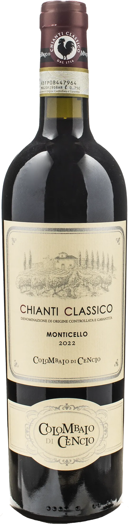 Colombaio di Cencio Chianti Classico Monticello 2022