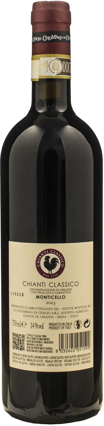 Colombaio di Cencio Chianti Classico Monticello 2023