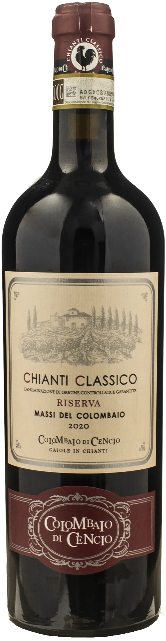 Colombaio di Cencio Chianti Classico Riserva Massi del Colombaio 2020