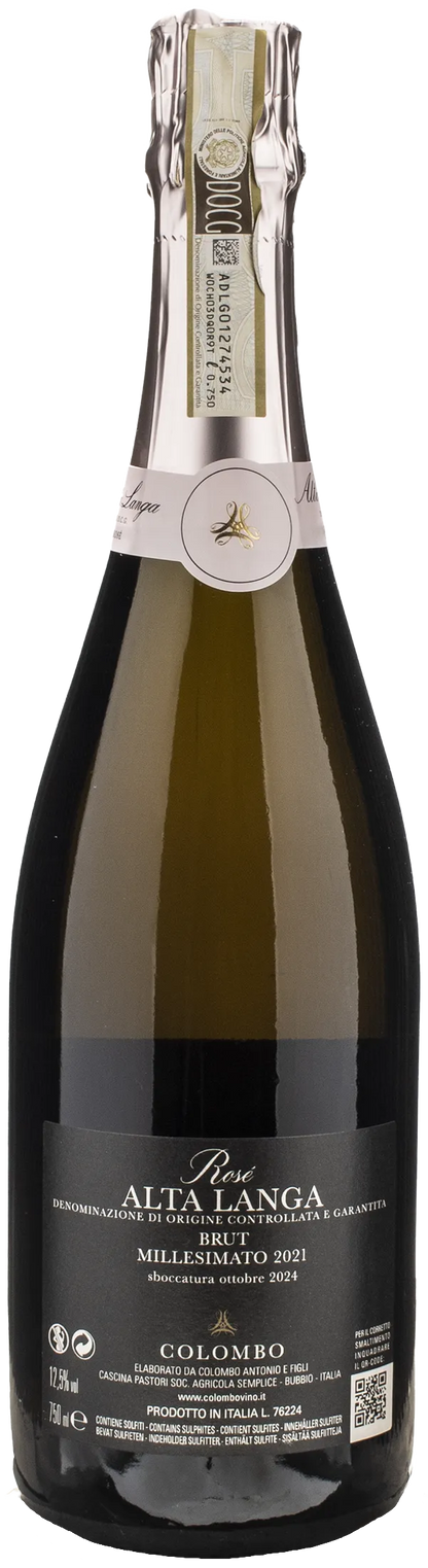 Colombo Alta Langa Rosé Brut Millesimato 2021