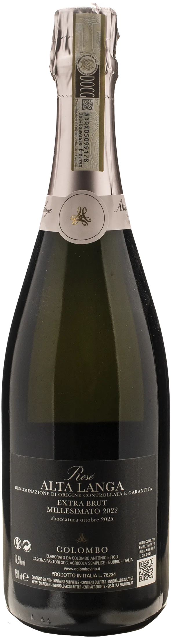 Colombo Alta Langa Rosè Extra Brut 2022