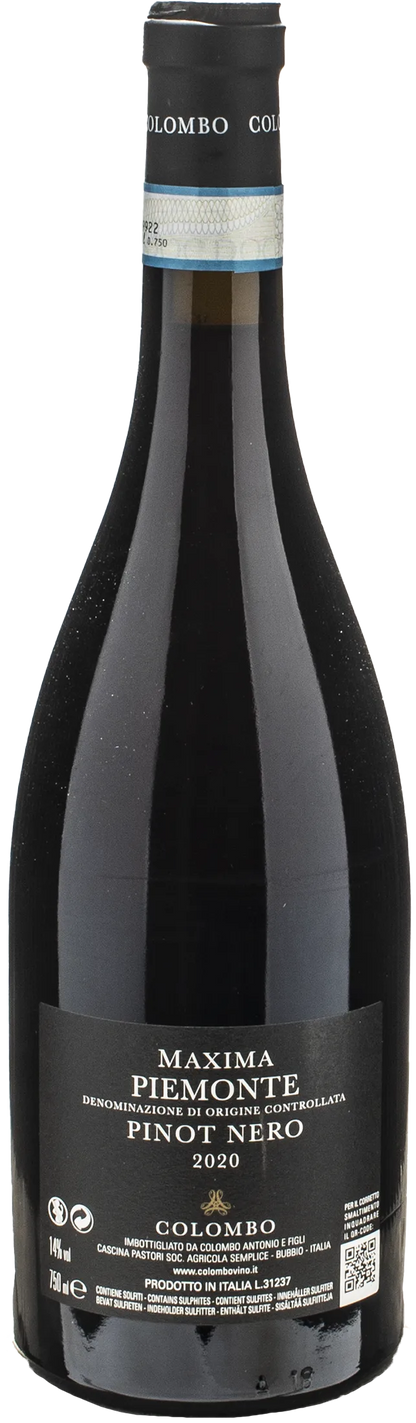 Colombo Piemonte Pinot Nero Maxima 2020