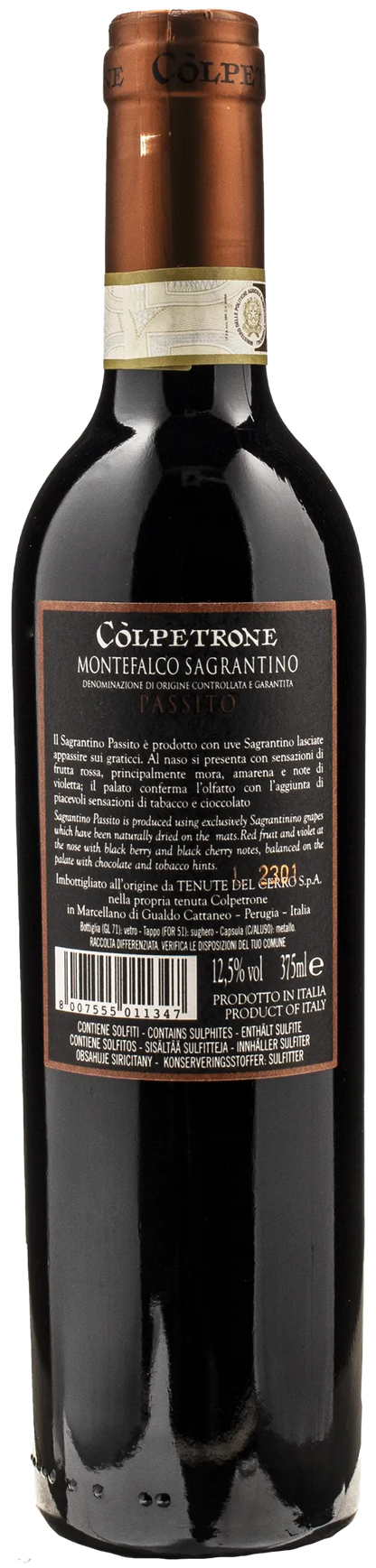 Colpetrone Sagrantino di Montefalco Passito 0.375L 2016