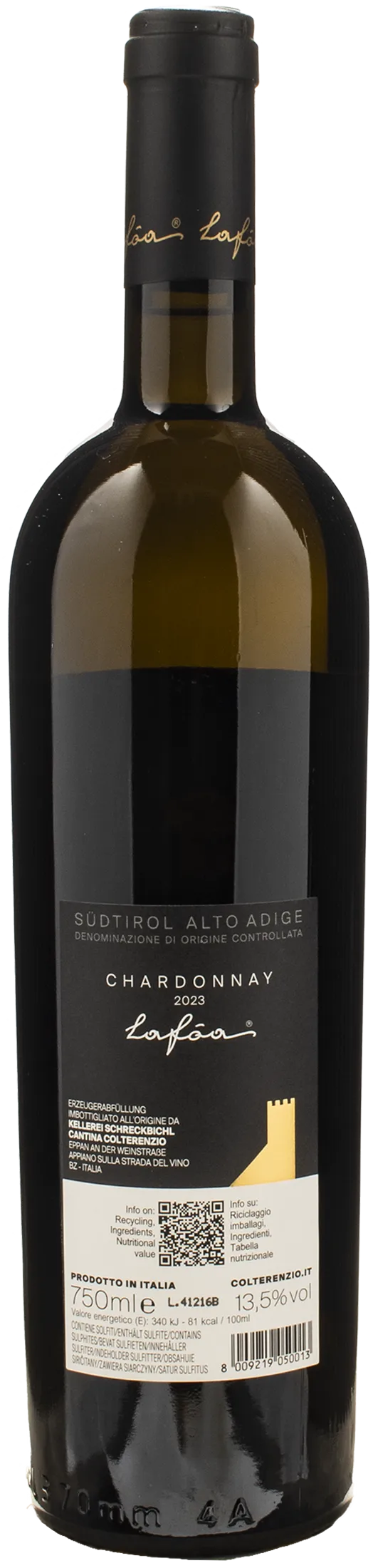 Colterenzio Chardonnay Lafoa 2023