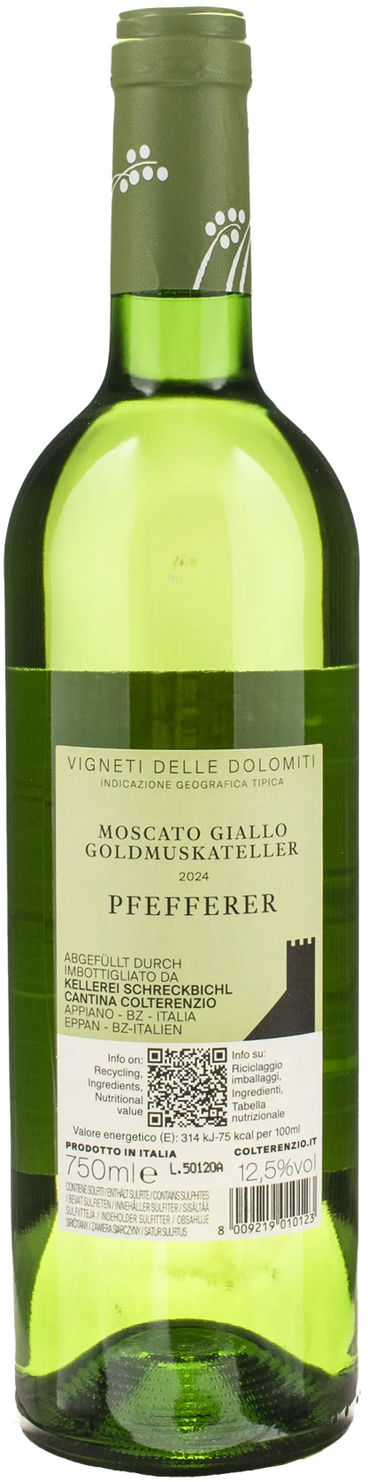 Colterenzio Pfefferer Moscato Giallo 2024