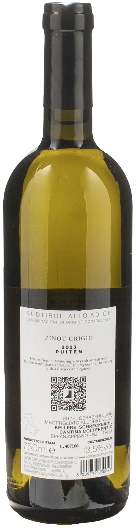 Colterenzio Pinot Grigio Puiten 2023