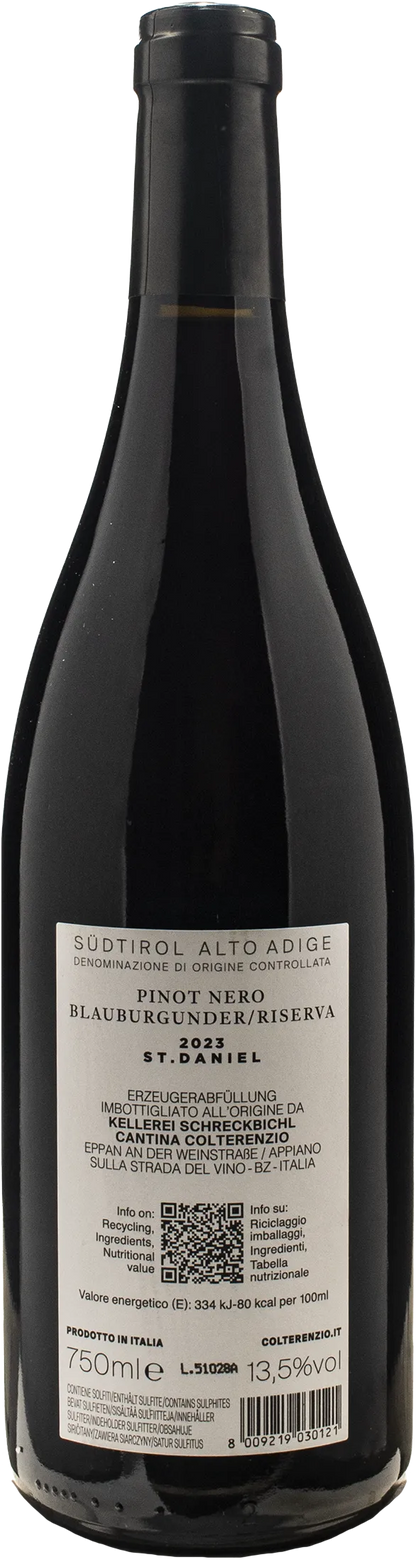 Colterenzio Pinot Nero St. Daniel Riserva 2023