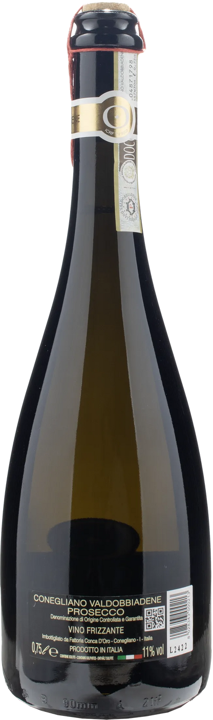 Conca d'Oro Conegliano Valdobbiadene Prosecco Frizzante Tappo Spago