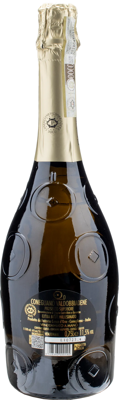 Conca d'Oro Conegliano Valdobbiadene Prosecco Superiore Extra Brut Millesimato 2023