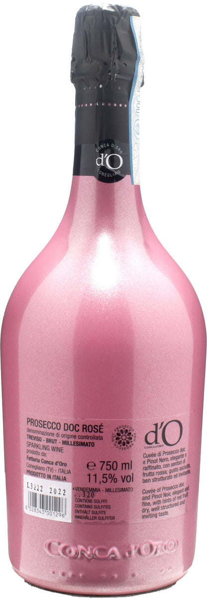 Conca d'Oro Prosecco Rosé Millesimato Brut 2022