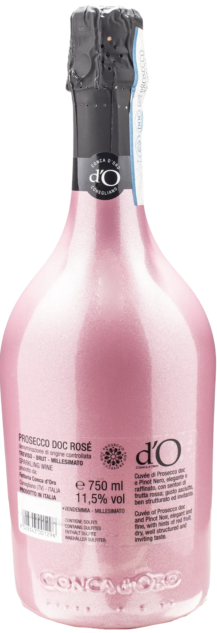 Conca d'Oro Prosecco Rosé Millesimato Brut 2023