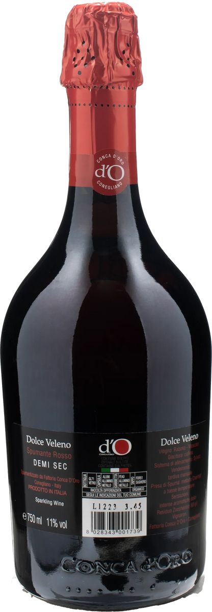 Conca d'Oro Spumante Dolce Veleno Demi Sec