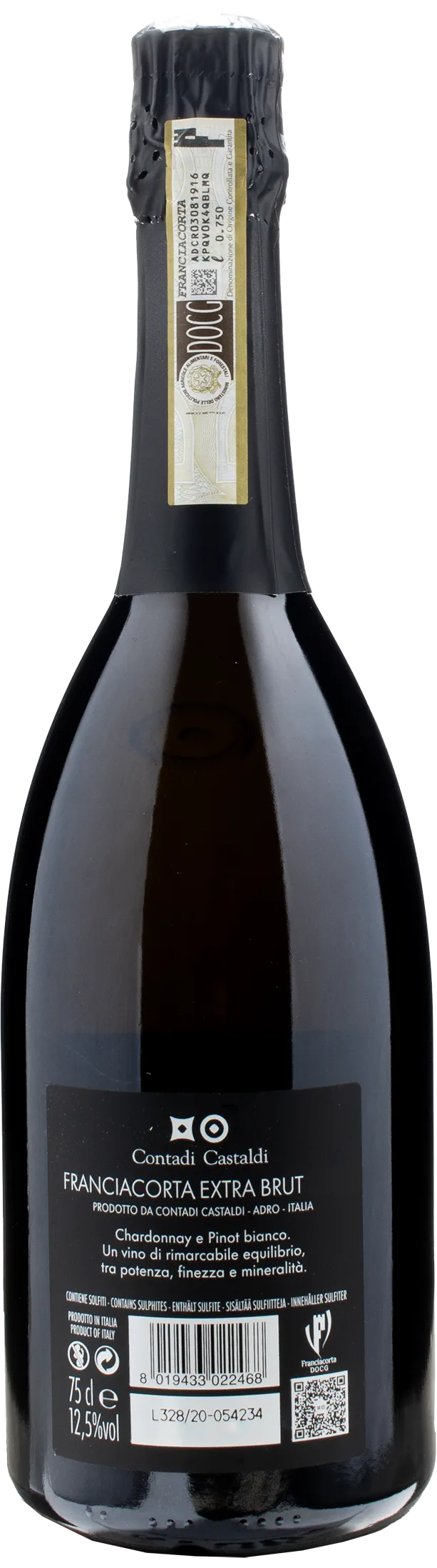Contadi Castaldi Franciacorta Blanc Extra Brut 2019