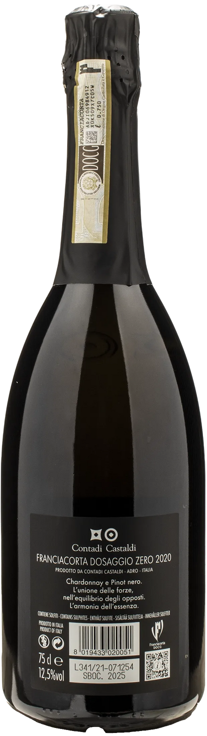 Contadi Castaldi Franciacorta Zero Dosaggio Zero 2020