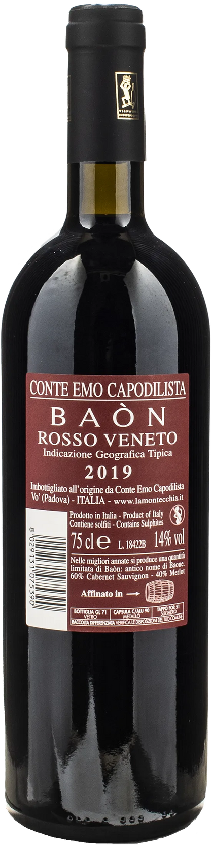 Conte Emo Capodilista Baòn Rosso 2019