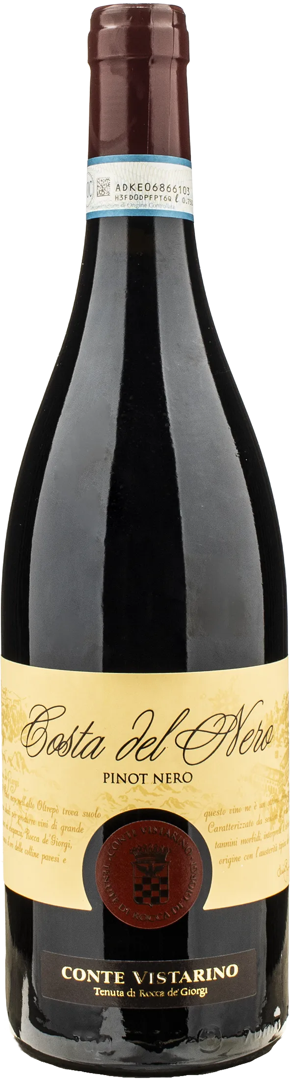 Conte Vistarino Pinot Nero Oltrepo Pavese Costa del Nero 2023