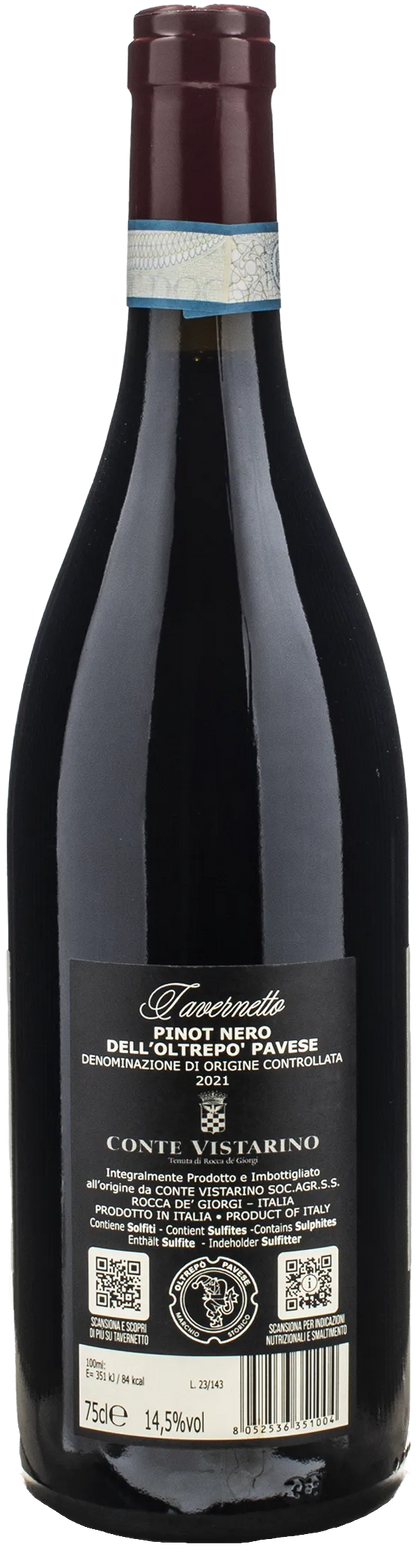 Conte Vistarino Tavernetto Pinot Nero 2021