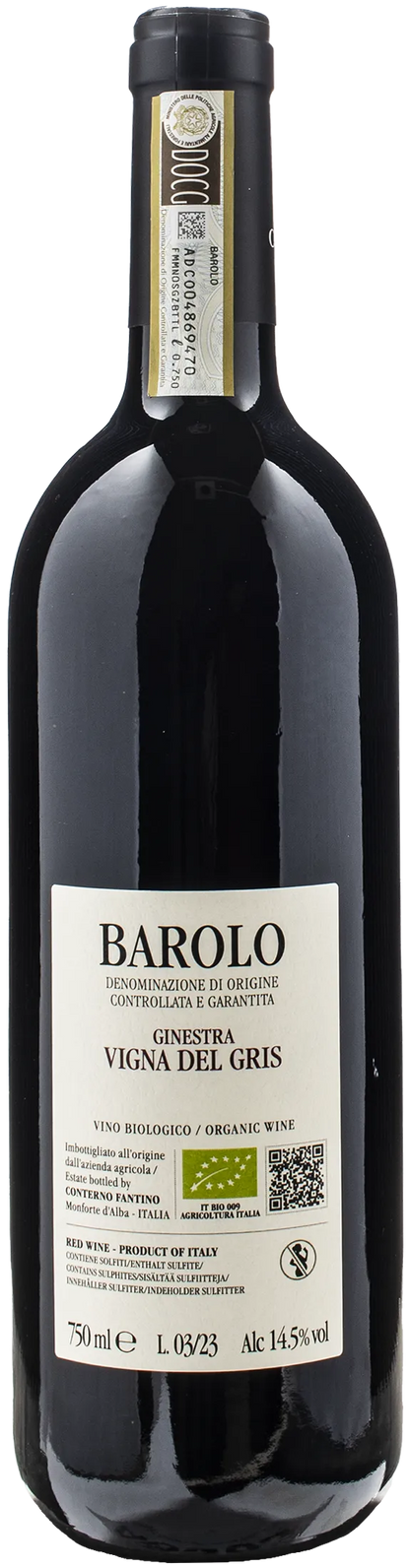 Conterno Fantino Barolo Ginestra Vigna del Gris 2020