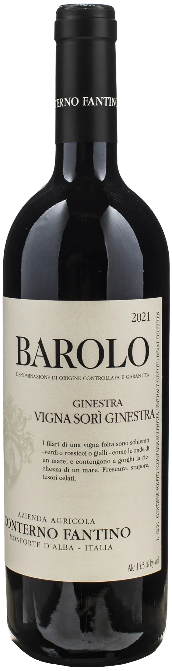 Conterno Fantino Barolo Ginestra Vigna Sori Ginestra 2021