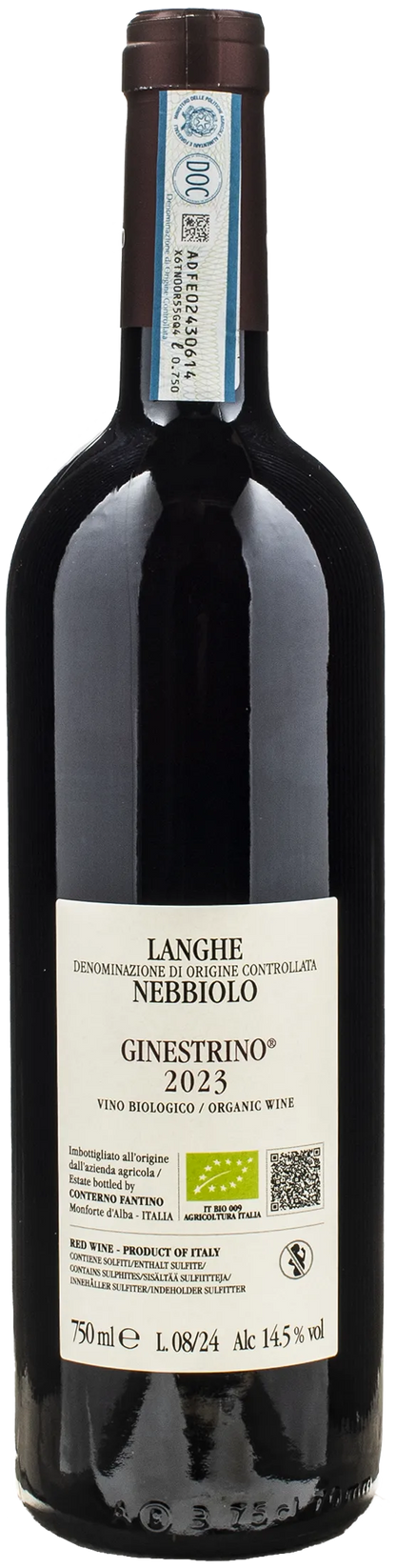 Conterno Fantino Langhe Nebbiolo Ginestrino 2023