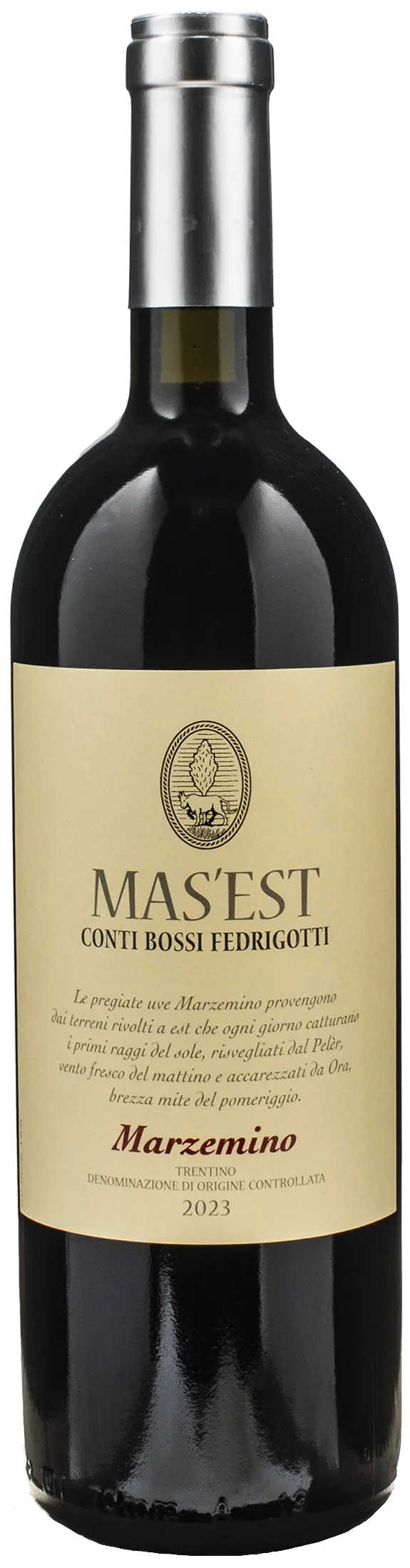 Conti Bossi Fedrigotti Mas'Est Marzemino 2023