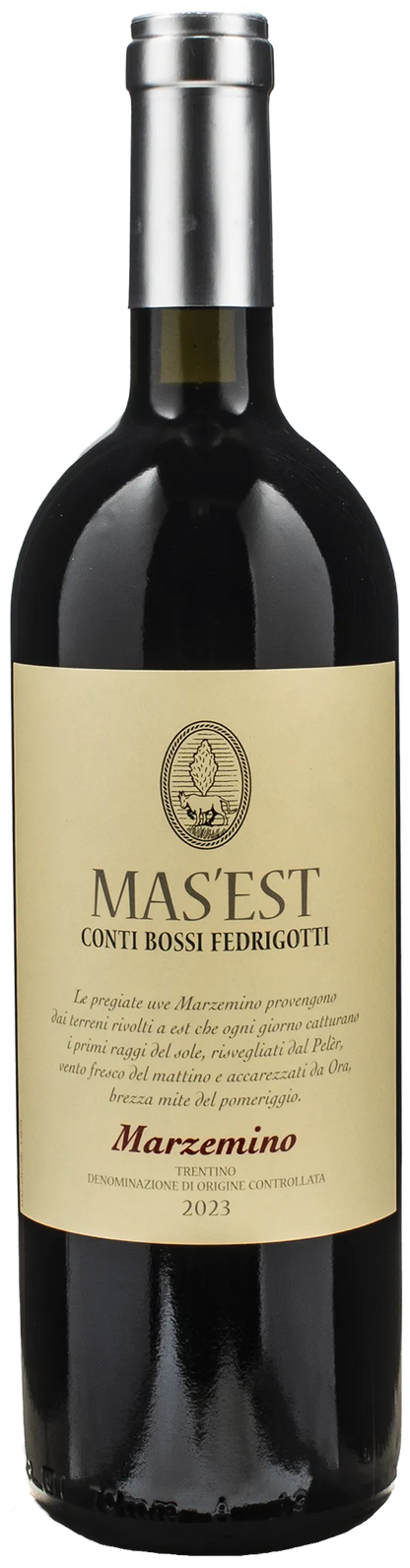 Conti Bossi Fedrigotti Mas'Est Marzemino 2023