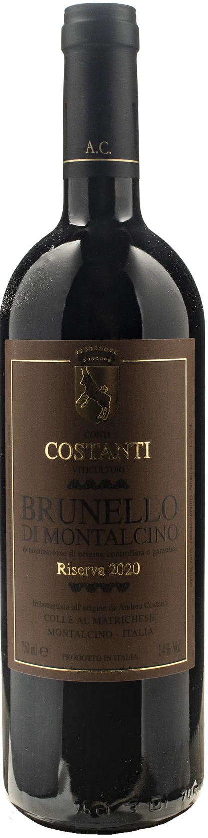 Conti Costanti Brunello di Montalcino Riserva 2020