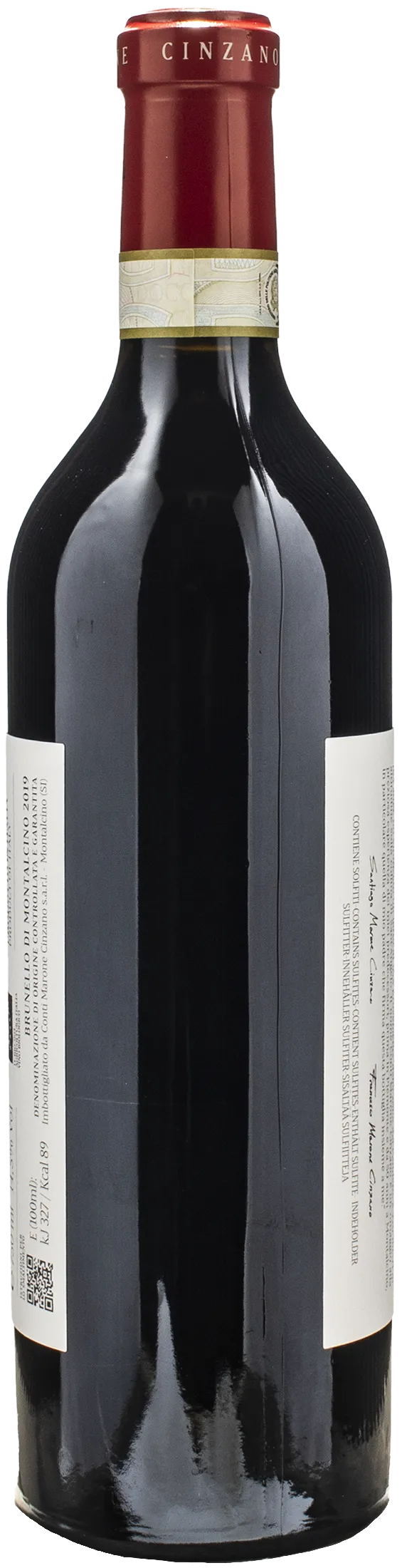 Conti Marone Cinzano Brunello di Montalcino LOT.1 2019