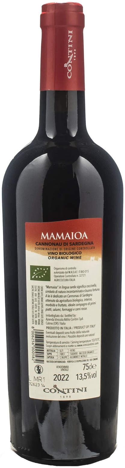 Contini Cannonau Sardegna Mamaioa 2022