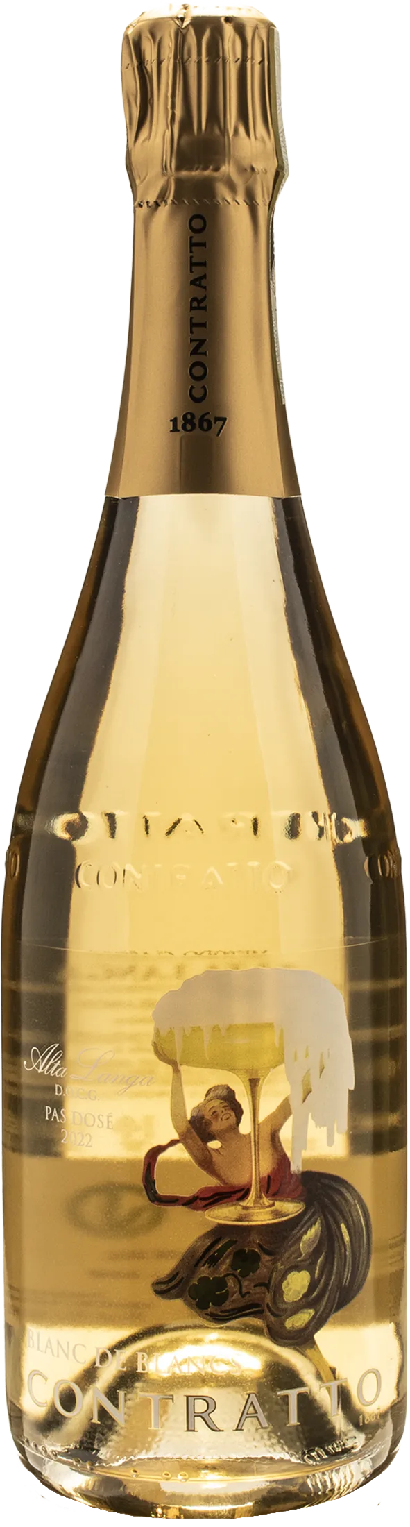 Contratto Alta Langa Blanc de Blancs Pas Dose 2022