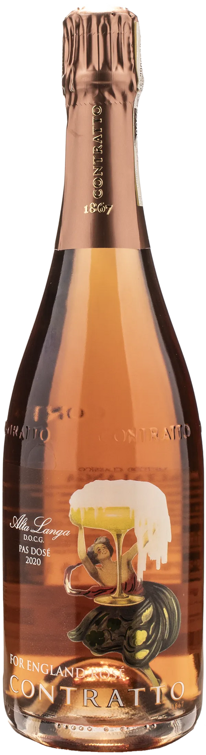 Contratto Alta Langa For England Rosè Pas Dose 2020