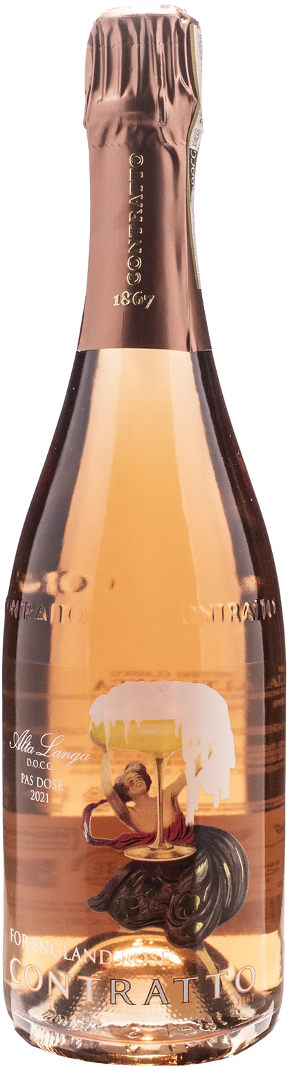 Contratto Alta Langa For England Rosè Pas Dose 2021