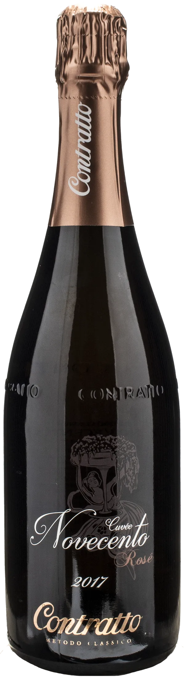 Contratto Cuvee Novecento Metodo Classico Rose Brut 2017