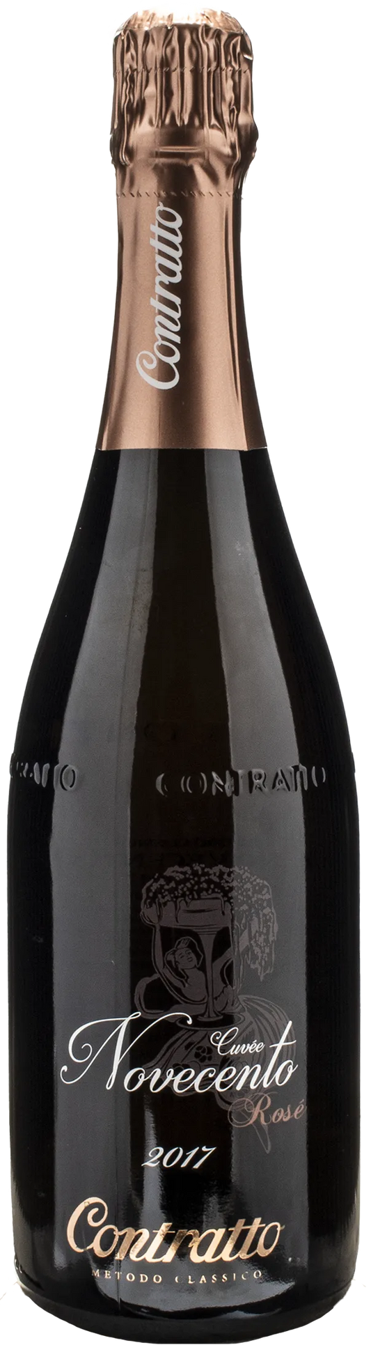 Contratto Cuvee Novecento Metodo Classico Rose Brut 2017