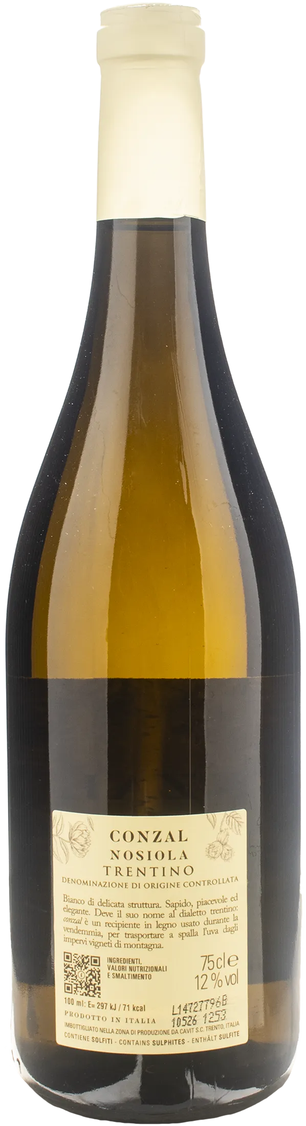 Conzal Trentino Nosiola 2025