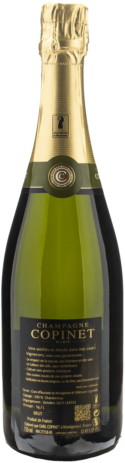 Copinet Champagne Blanc de Blancs Marie Brut