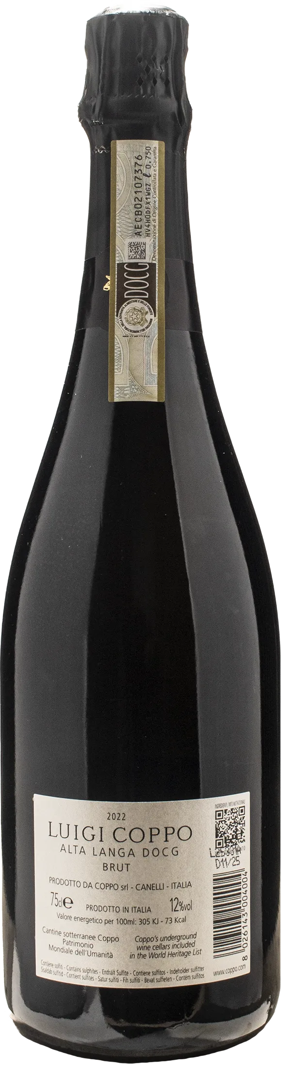 Coppo Alta Langa Luigi Coppo Brut 2022
