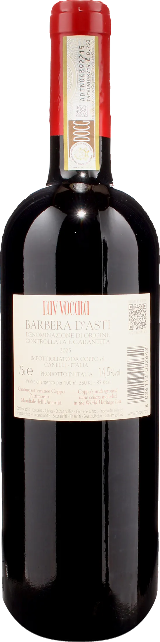 Coppo Barbera d'Asti L'Avvocata 2025