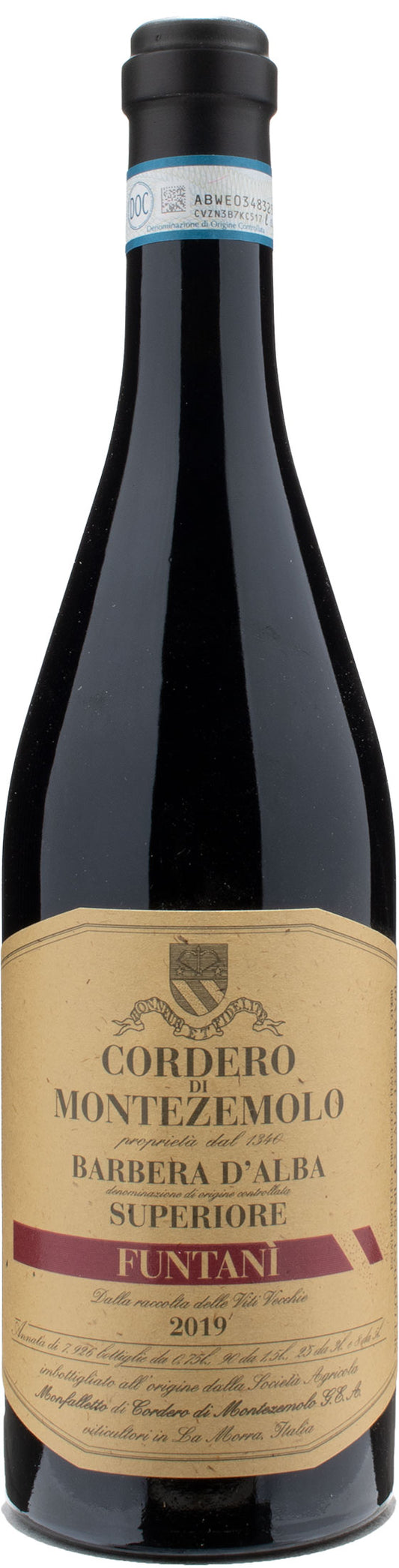 Cordero di Montezemolo Barbera d'Alba Superiore Funtani 2019