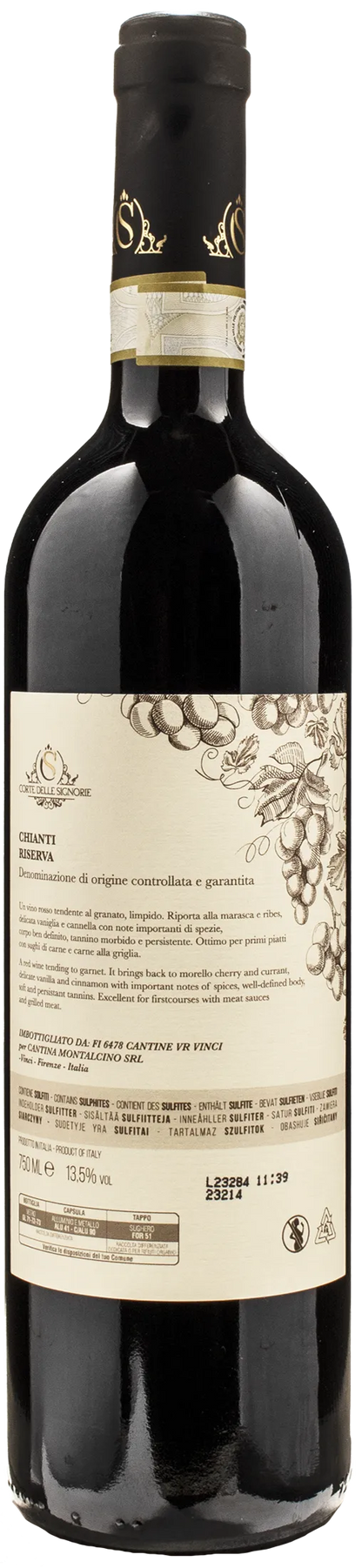 Corte delle Signorie Chianti Riserva Equees 2019