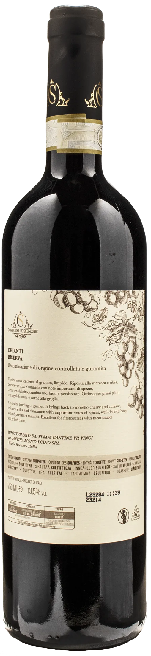 Corte delle Signorie Chianti Riserva Equees 2019