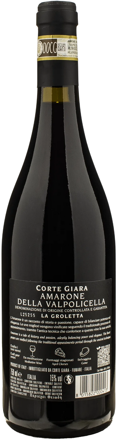 Corte Giara Amarone della Valpolicella La Groletta 2022