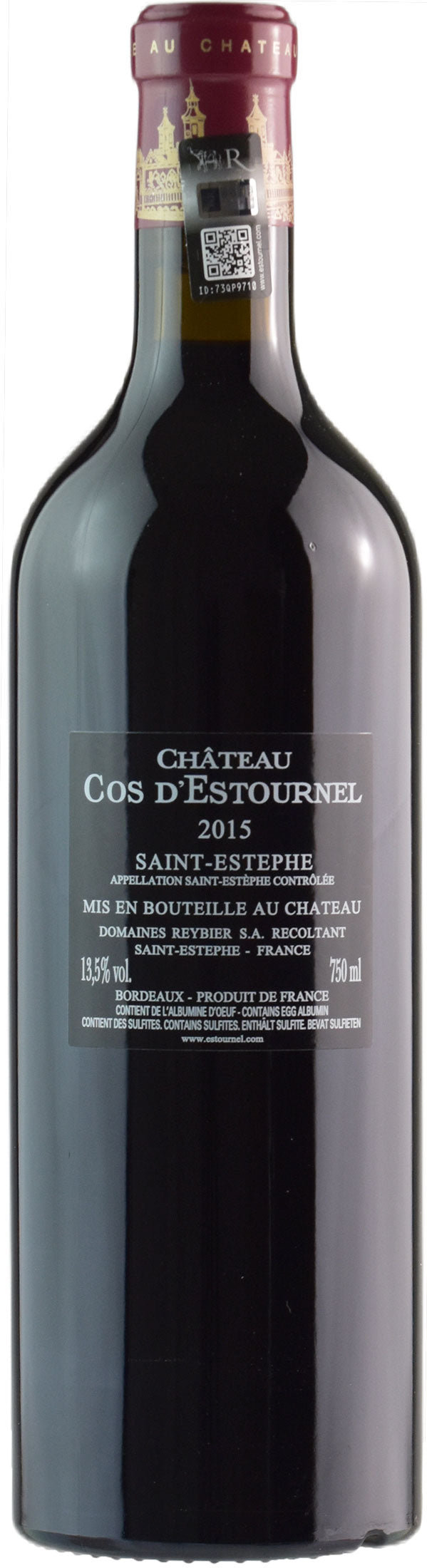Cos d'Estournel Saint Estephe Grand Cru Classe 2015