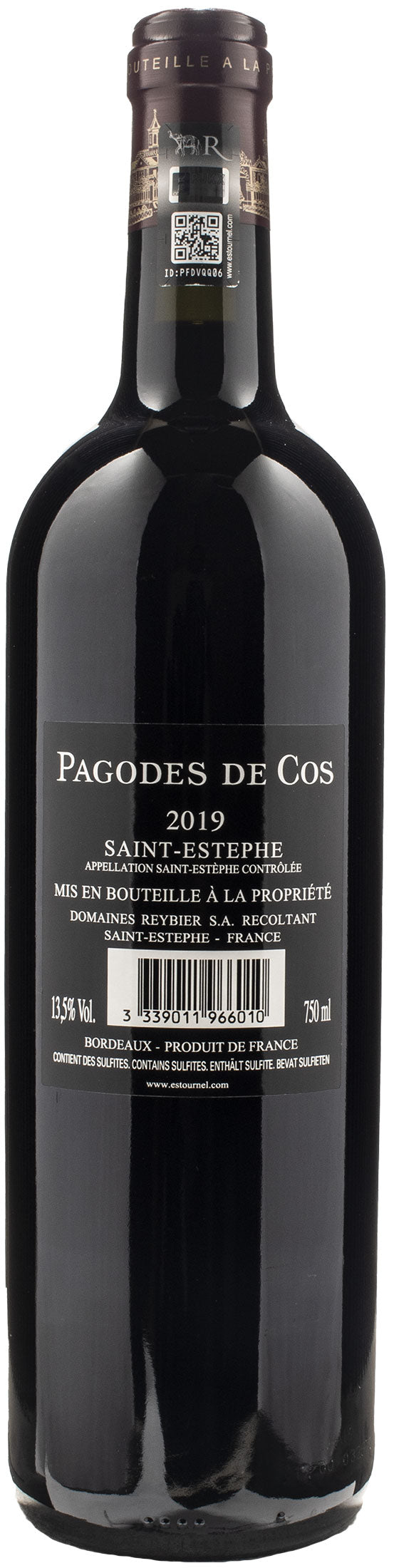 Cos d'Estournel Saint Estephe Pagodes de Cos 2019