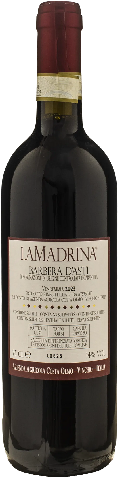 Costa Olmo Barbera d'Asti La Madrina 2023