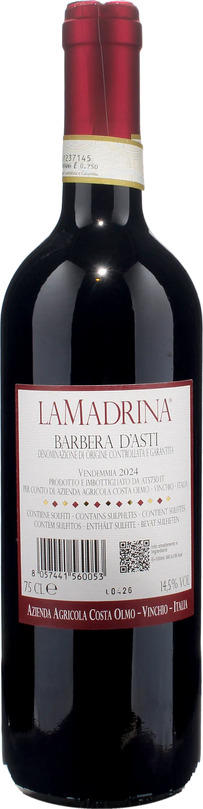 Costa Olmo Barbera d'Asti La Madrina 2024